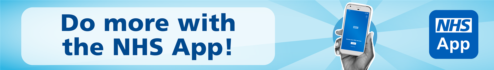 Do more with the NHS App